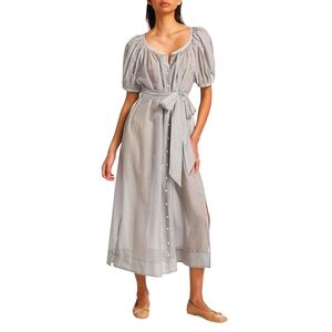 DÔEN JUNO DRESS in BRIGHTON STRIPE